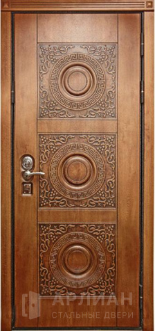 Фото «Железная входная дверь с отделкой Винорит №27»