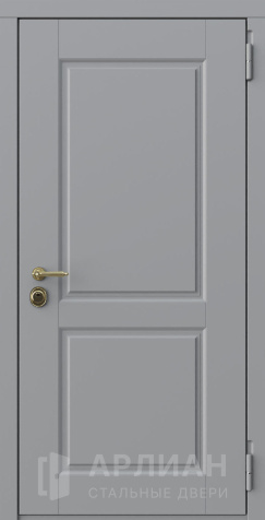 Фото «Белая входная дверь с панелью МДФ №709»